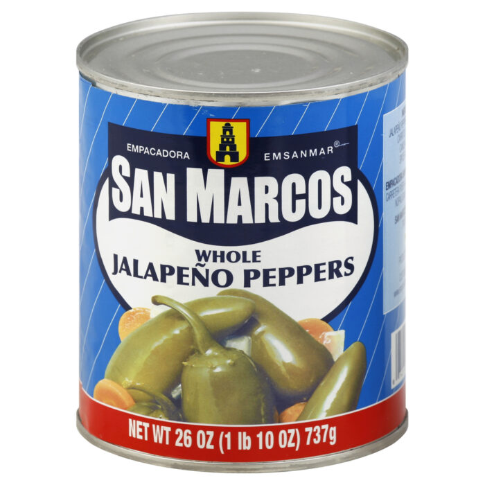Sanmar Peppers,Jalapeno,Wh 26 Oz - Image 1