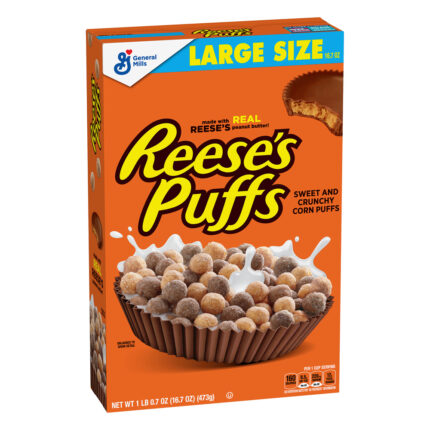 General Mills, Large Size Peanut Butter Corn, Case Of 10, 16.7 Oz