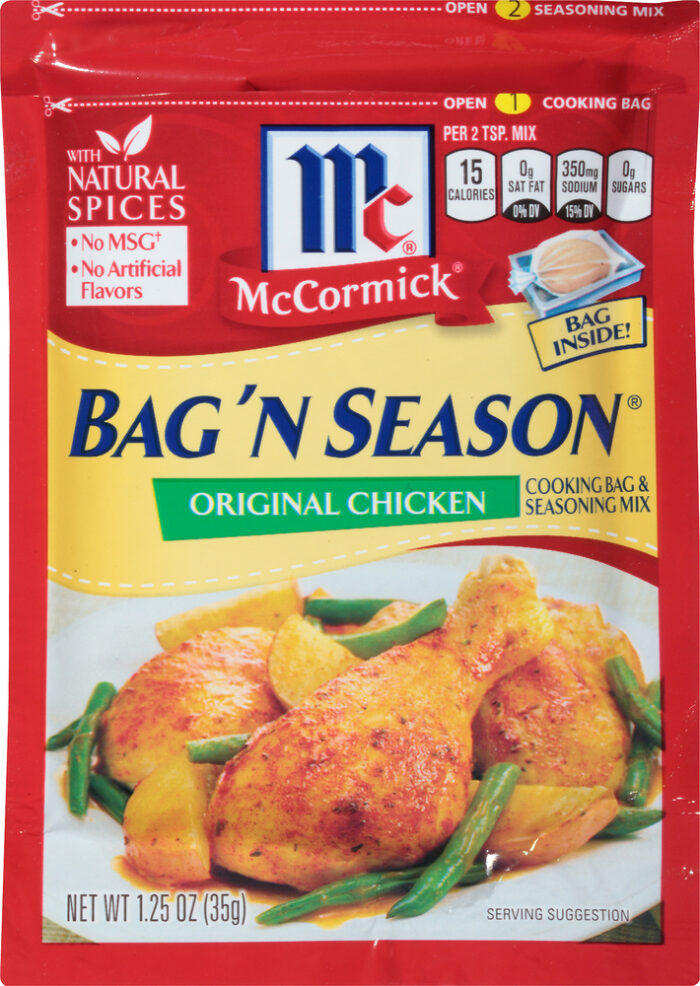 Mccormick, Original Chicken Bag And Seasoning Chicken Mix, Case Of 6, 1.25 Oz - Image 1