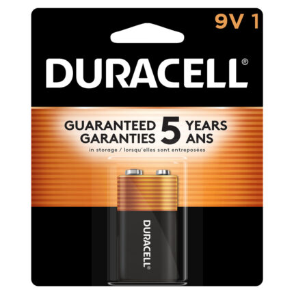 Duracell, Coppertop Alkaline Batteries 9V, Case Of 12, 1 Ct