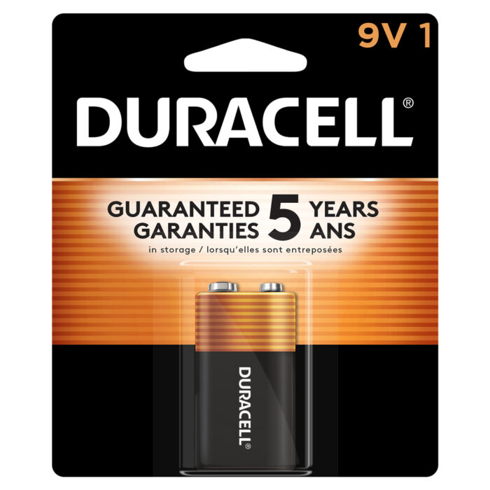 Duracell, Coppertop Alkaline Batteries 9V, Case Of 12, 1 Ct - Image 1