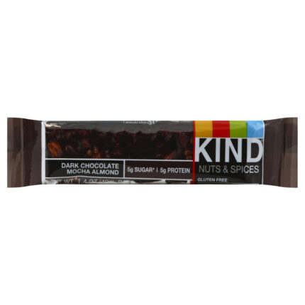 Kind, Dark Chocolate Mocha Almond Bar, Case Of 12, 1.4 Oz