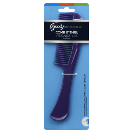 Goody, Comb It Through Comb Super Detangling, Case Of 6, 1 Ct