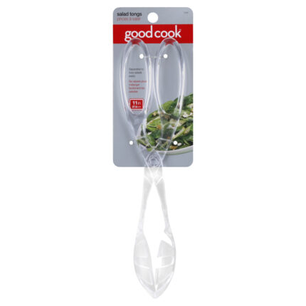 Good Cook, Salad Tongs Clear, Case Of 4, 1 Ct