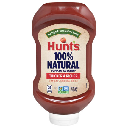 Hunt'S, Thicker & Richer Tomato Ketchup, Case Of 12, 32 Oz