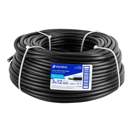 *** 39", 3X12, Heavy Duty Rubber Cable 328 Feet                         Special Order Item (Extended Lead Time 35-50 Days)