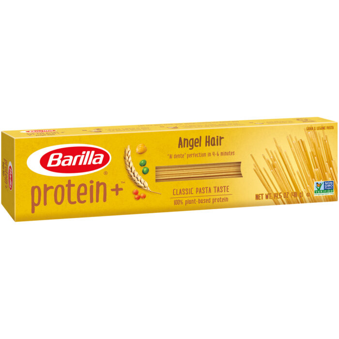 Barilla, Proteinplus Angel Hair, Case Of 20, 14.5 Oz - Image 1
