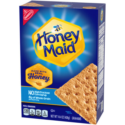 Honey Maid,  Graham Crackers Box, Case Of 12, 14.4 Oz