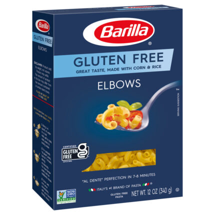 Barilla, Gluten Free Elbows Pasta Box, Case Of 8, 12 Oz