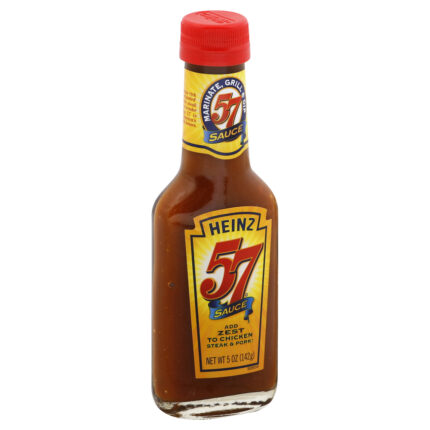 Heinz, 57 Sauce Bottle, Case Of 12, 5 Oz