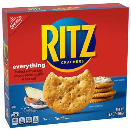 Ritz, Everything Crackers, Case Of 12, 13.7 Oz