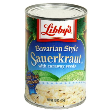 Libby'S, Bavarian Style Sauerkraut With Caraway Seeds, Case Of 12, 15 Oz