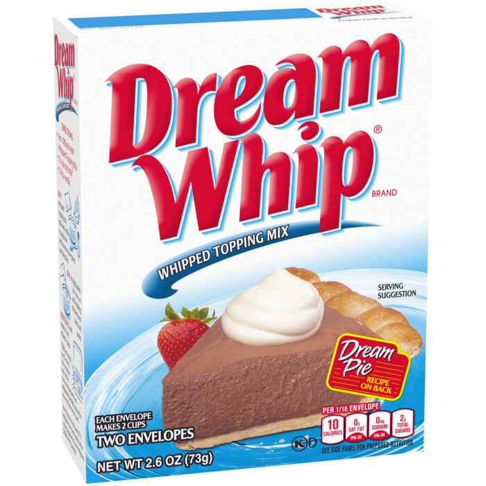 Dream Whip, Whipped Topping Mix 2 Packets, Case Of 12, 2.6 Oz - Image 1