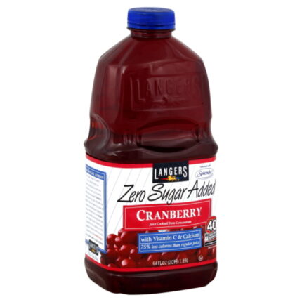 Langers, Cranberry Juice Cocktail, Case Of 8, 64 Oz