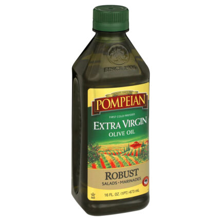 Pompeian, Imported Extra Virgin Olive Oil, Case Of 12, 16 Oz