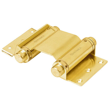 *** 3" Brass Double Action Spring Hinge                         Special Order Item (Extended Lead Time 35-50 Days)