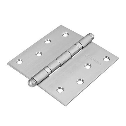 4" Stainless Round Head Square Hinge