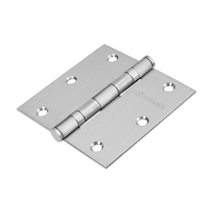 Stainless Steel Square Hinge 3-1/2" Flat                         Special Order Item (Extended Lead Time 35-50 Days)