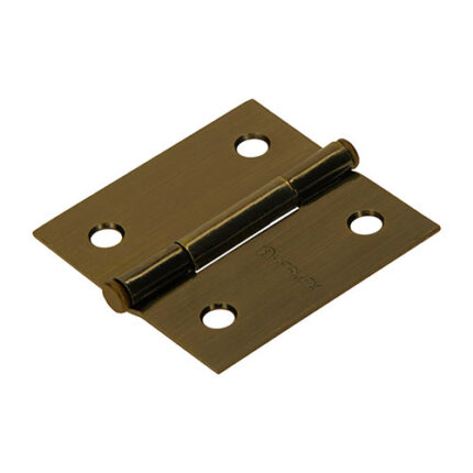 *** 2" Antique Flat Head Square Hinge                         Special Order Item (Extended Lead Time 35-50 Days)