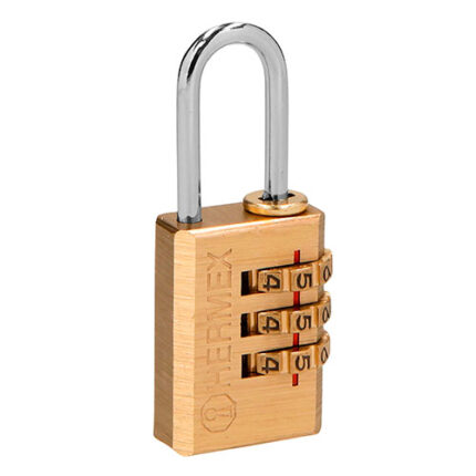 Solid Brass Combination Padlocks 20Mm