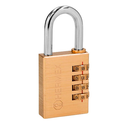 *** Solid Brass Combination Padlocks 1 9/16"                         Special Order Item (Extended Lead Time 35-50 Days)