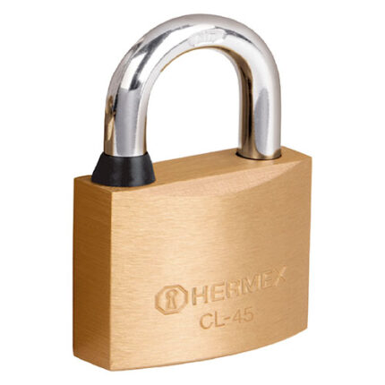 *** 1.77" Brass Padlock                         Special Order Item (Extended Lead Time 35-50 Days)
