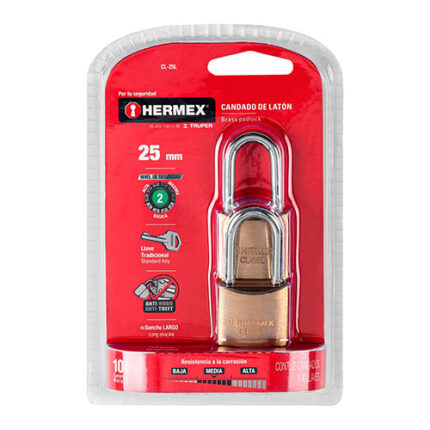 25Mm Brass Lock  (2Pcs)