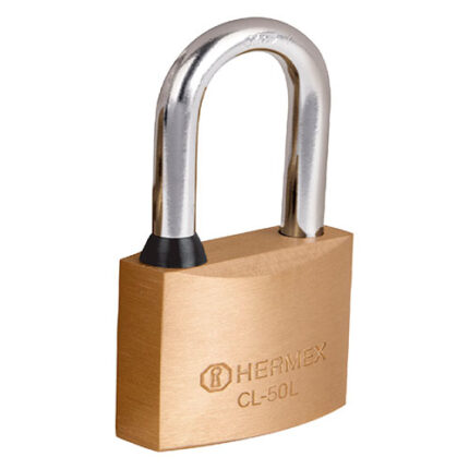 1.97" Brass Long Shackle Padlock