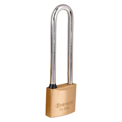 1.18" Brass Extralong Shackle Padlock