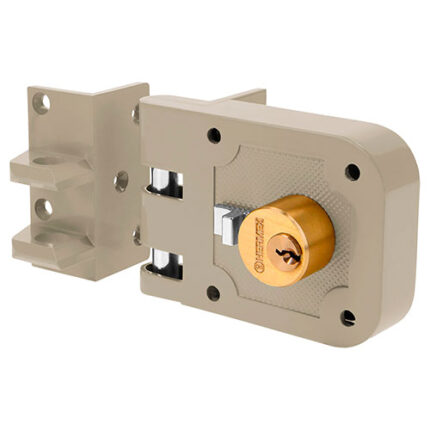 *** Mounted, Left, Double Cylinder Rim Lock                         Special Order Item (Extended Lead Time 35-50 Days)