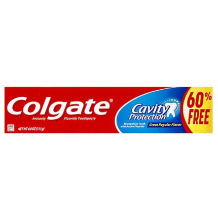 Colgate Toothpaste 2.5 Oz +1.5 Oz Regular +60% Free