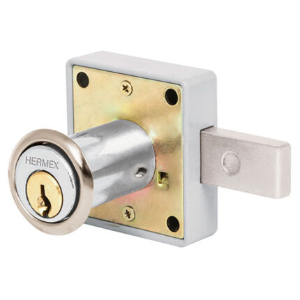 Chromed Model 25 Drawer Lock