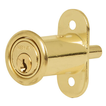 *** Brass Model 20 Drawer Lock                         Special Order Item (Extended Lead Time 35-50 Days)