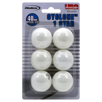 Halex, Table Tennis Balls, Case Of 12, 6 Ct