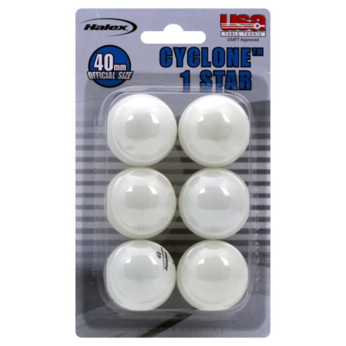 Halex, Table Tennis Balls, Case Of 12, 6 Ct - Image 1