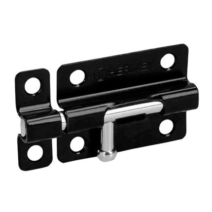 3", Black Steel, Surface Bolt