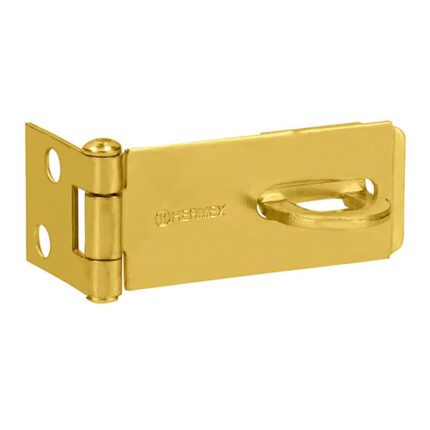 *** 1-3/4" Brass Steel Safety Hasp                         Special Order Item (Extended Lead Time 35-50 Days)