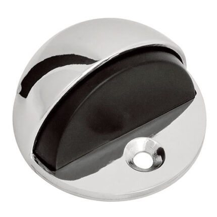 Chromed Dome Door Stop
