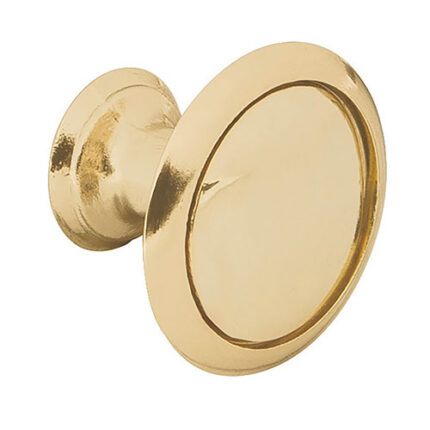 *** Moderno Style, Brass Knob                         Special Order Item (Extended Lead Time 35-50 Days)