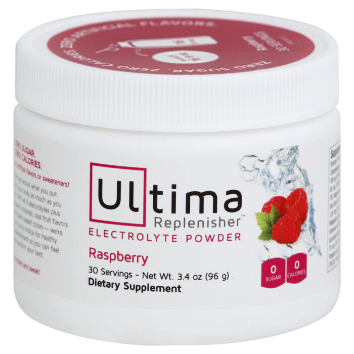 Ultrep Elctrolyte Pwdr,Rasp,Can 3.4 Oz - Image 1