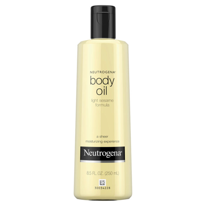 Neutrogena, Moisturizing Body Oil Light Sesame Formula, Case Of 3, 8.5 Fl Oz - Image 1