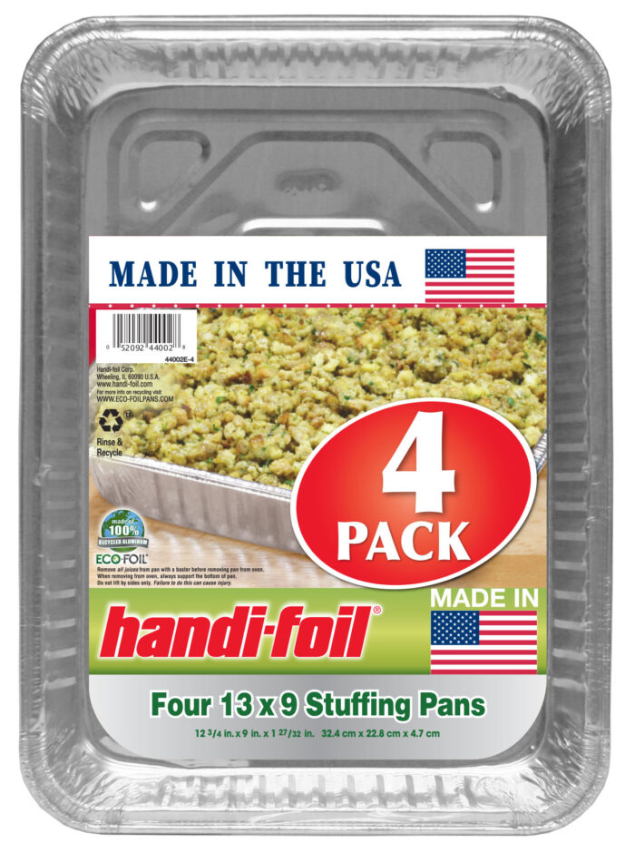 Handifoil, Stuffing Pans 13 In X 9 In, Case Of 56, 4 Ct - Image 1