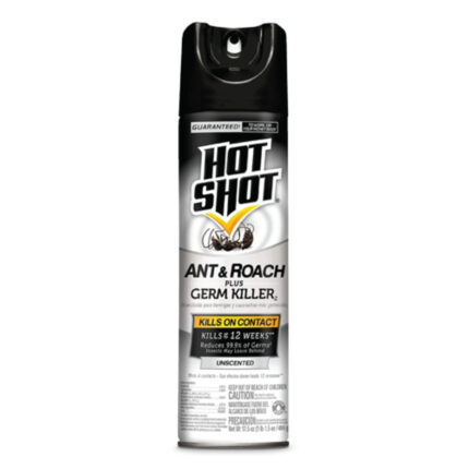 Hot Shot Ant, Roach&Germ Killer Spray 17.5 Oz Unscented