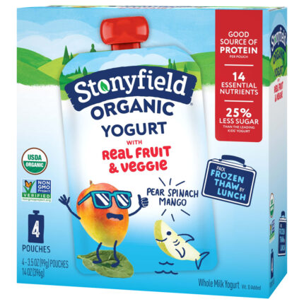 Stnfld Yog,Og2,Pear,Spn,Mngo,Wm 4/3.5 Oz