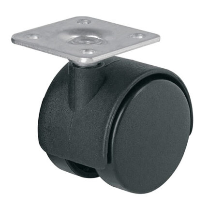 40 Mm, Top Plate Twin Caster