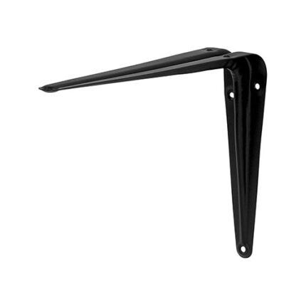 *** Black Shelf Brackets 6X8                         Special Order Item (Extended Lead Time 35-50 Days)