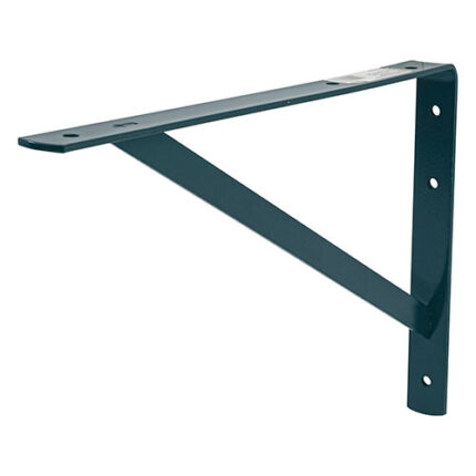 1X16" Gray Heavy Duty Shelf Bracket
