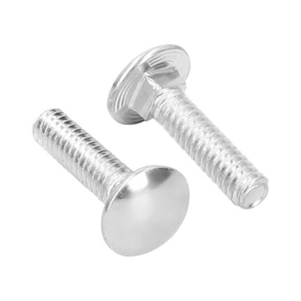 1/4 X 1" Galvanized Carriage Screw (100 Pc)