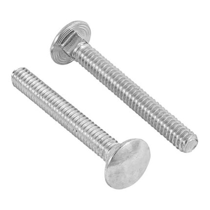 1/4 X 2", Galvanized, Carriage Screw (60 Pc)