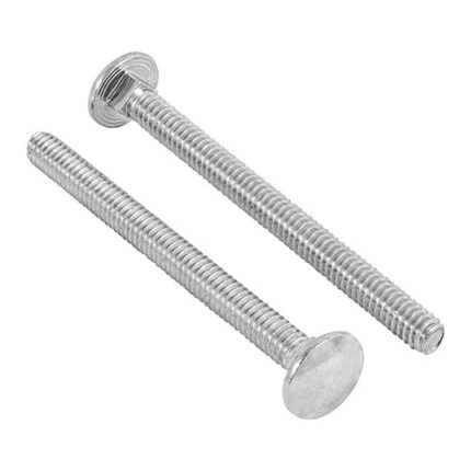 1/4 X 3", Galvanized, Carriage Screw (50 Pc)